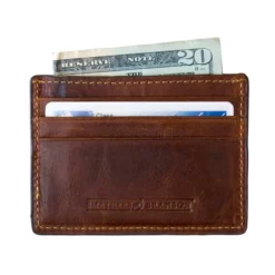 Smathers & Branson Gifts For Him Camo Credit Card Wallet (Navy)
