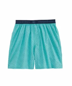 Vineyard Vines Printed Boxers (Lagoon) Accessories