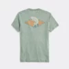 Vineyard Vines Tops Trout Patch Dunes Tee (Surplus Heather)