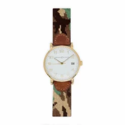 Smathers And Branson Camo Watch (Silver Watch) Gifts For Him