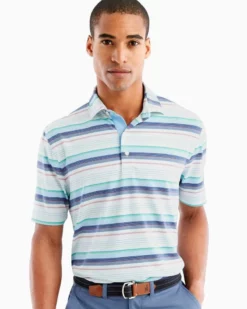 Johnnie-O Douglas Polo (Lake) Tops