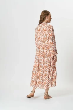 Fresha London Daphne Dress (Camel Zebra) 9 Fresha London Daphne Dress (Camel Zebra)