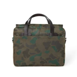 Filson Waxed Rugged Twill Original Briefcase (Dark Wax Shrub) 7 Filson Waxed Rugged Twill Original Briefcase (Dark Wax Shrub)