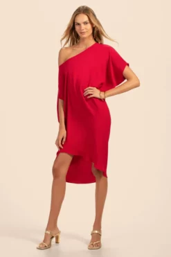 Trina Turk Radiant Dress (Ribbon Red)