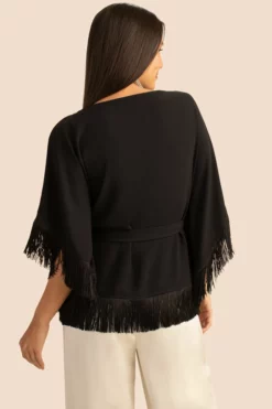 Trina Turk Eye Opener Top (Black) Tops