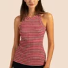Trina Turk Continental Top (Multi) Tops