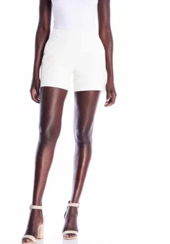 I Love Tyler Madison Solid Liza Shorts (White)