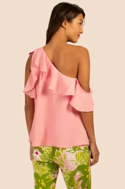 Trina Turk Hot Springs Top (Desert Rose) Tops
