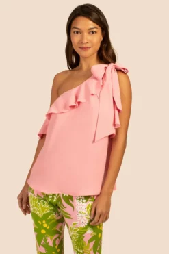 Trina Turk Hot Springs Top (Desert Rose) Tops