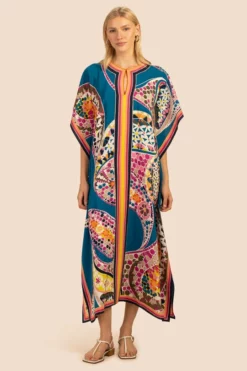 Trina Turk Dresses Theodora Maxi Dress (Multi)