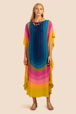 Trina Turk Prism Dress (Citron Multi) Dresses
