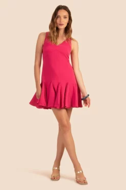 Trina Turk Fiery Dress (Sparkling Watermelon)