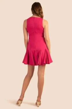 Trina Turk Fiery Dress (Sparkling Watermelon)