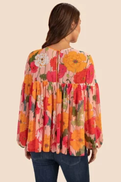 Trina Turk Venus Top (Multi) Tops