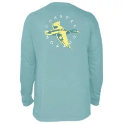 Coastal Cotton Feldspar Duck LS Tee
