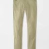 Peter Millar Bottoms Ultimate Sateen Five-Pocket Pant (Sage)