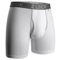 2under Swing Shift Boxers Brief (White/Grey)