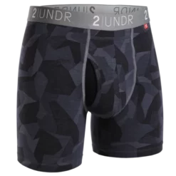 2under Swing Shift Boxer Brief (Black Camo) Accessories