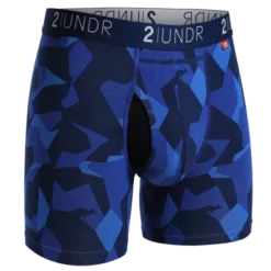 2under Accessories Swing Shift Boxer Brief (Blue Camo)