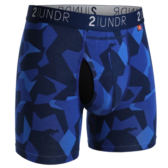 2under Accessories Swing Shift Boxer Brief (Blue Camo) 3 2under Accessories Swing Shift Boxer Brief (Blue Camo)