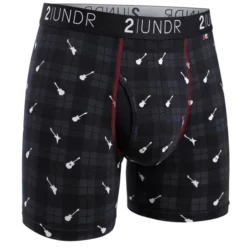 2under Swing Shift Boxer Brief (Rockin' Plaid) Bottoms