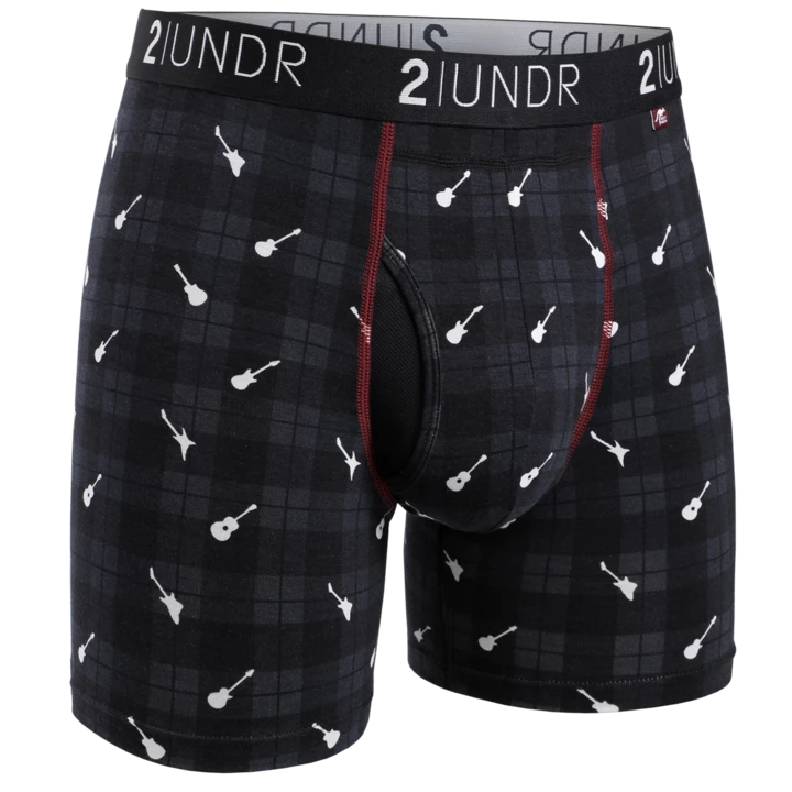 2under Swing Shift Boxer Brief (Rockin' Plaid) Bottoms 3 2under Swing Shift Boxer Brief (Rockin' Plaid) Bottoms