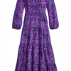 Marie Oliver Dresses Pearle Maxi Dress (Amethyst Dapple)