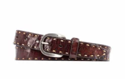 Martin Dingman Accessories Artisan Lace Belt (Multiple Leather Finishes)