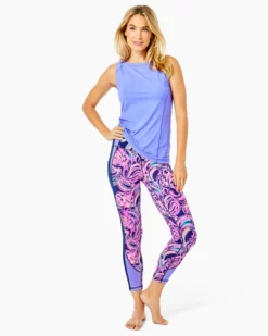 Lilly Pulitzer Weekender High Rise Legging (Flock To The Top) Bottoms