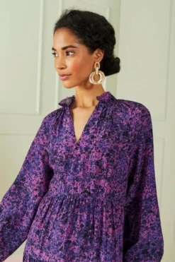 Marie Oliver Dresses Pearle Maxi Dress (Amethyst Dapple) 10 Marie Oliver Dresses Pearle Maxi Dress (Amethyst Dapple)