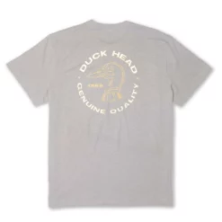 Duckhead Monoline SS Tee (Heather Grey)
