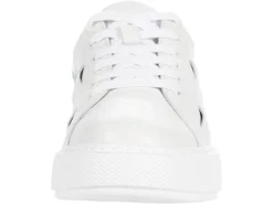 J Slides Dede Woven Sneaker (White) Shoes 10 J Slides Dede Woven Sneaker (White) Shoes
