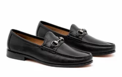 Martin Dingman Shoes Addison Horse Bit (Black)