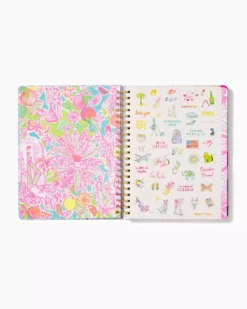 Lilly Pulitzer Jumbo 17 Month Agenda (The Turtle Package)