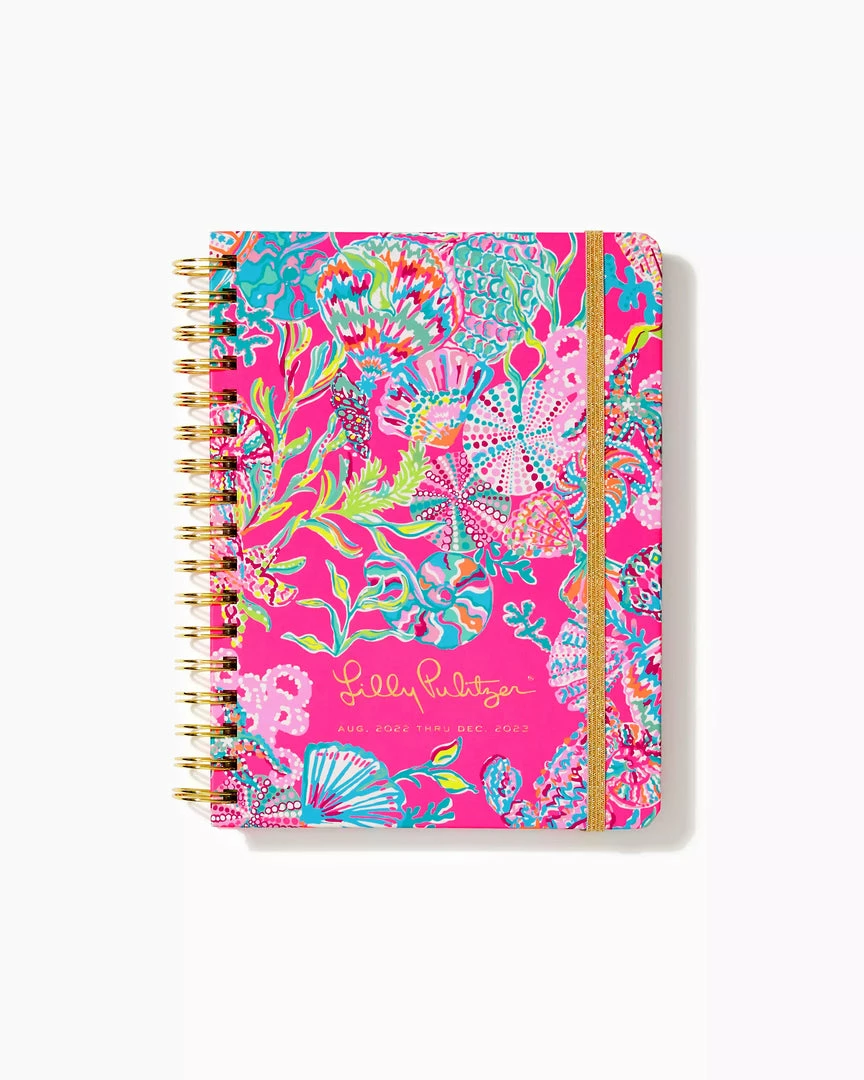 Lilly Pulitzer Large 17 Month Agenda (Pink Isle Shell Me Something Good) 3 Lilly Pulitzer Large 17 Month Agenda (Pink Isle Shell Me Something Good)