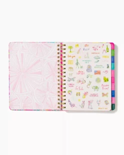 Lilly Pulitzer Large 17 Month Agenda (Pink Isle Shell Me Something Good)