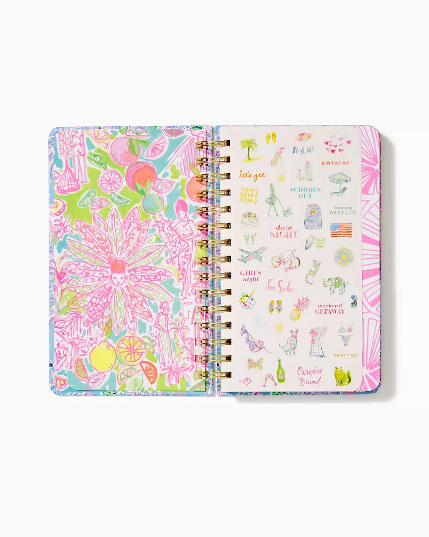 Lilly Pulitzer - Medium 17 Month Agenda (Blue Peri The Turtle Package) 4 Lilly Pulitzer - Medium 17 Month Agenda (Blue Peri The Turtle Package)
