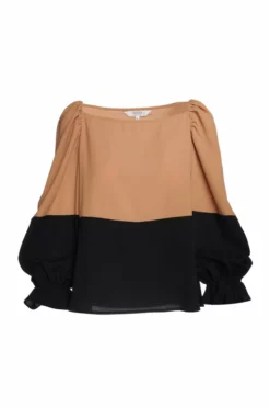 Crosby By Mollie Burch James Top (Porcini/Black)