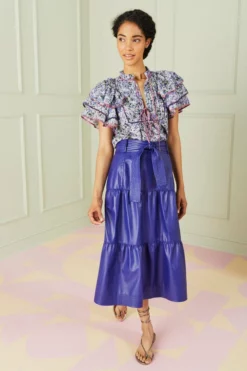 Marie Oliver Brooklyn Skirt (Indigo) Bottoms