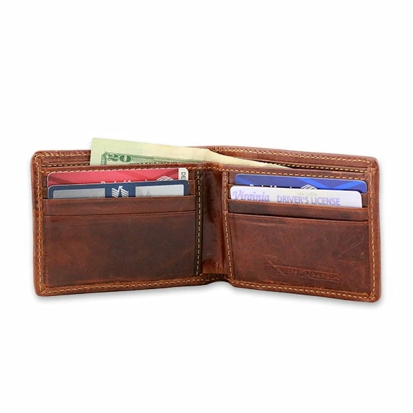 Smathers & Branson Accessories Atlanta Braves Bifold Wallet (Classic Navy) 4 Smathers & Branson Accessories Atlanta Braves Bifold Wallet (Classic Navy)