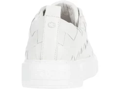 J Slides Dede Woven Sneaker (White) Shoes 11 J Slides Dede Woven Sneaker (White) Shoes