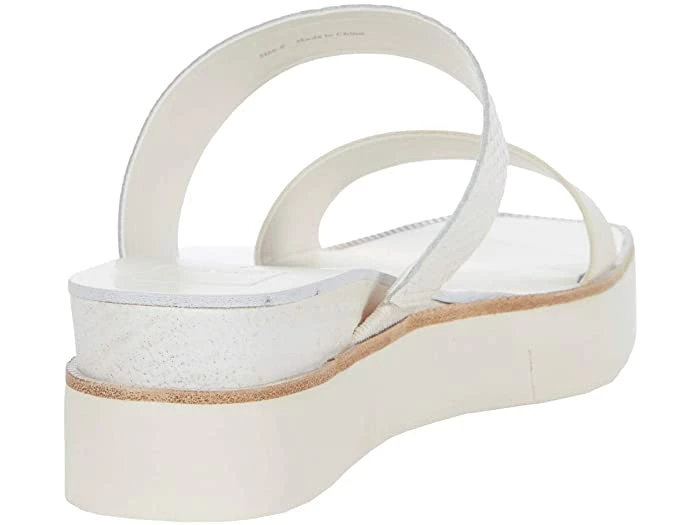 Dolce Vita Parni Sandal (White Embossed Leather) Shoes 5 Dolce Vita Parni Sandal (White Embossed Leather) Shoes