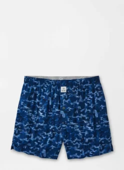 Peter Millar Tidal Performance Boxer Short (Navy)