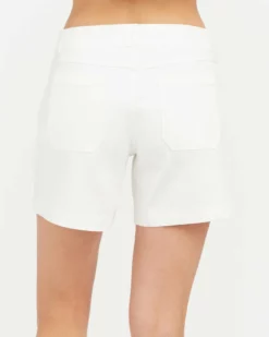SPANX 6" Twill Short (Bright White) Bottoms