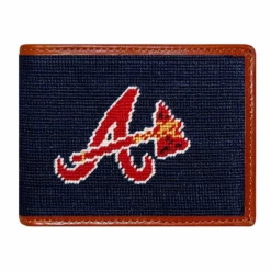 Smathers & Branson Accessories Atlanta Braves Bifold Wallet (Classic Navy) 7 Smathers & Branson Accessories Atlanta Braves Bifold Wallet (Classic Navy)
