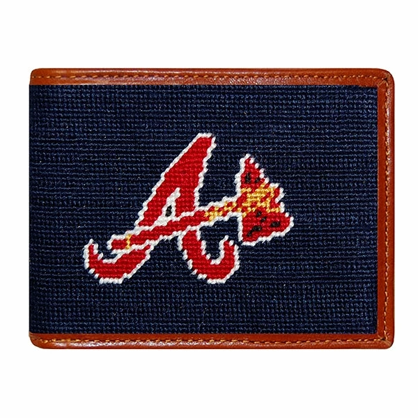 Smathers & Branson Accessories Atlanta Braves Bifold Wallet (Classic Navy) 5 Smathers & Branson Accessories Atlanta Braves Bifold Wallet (Classic Navy)