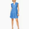 Lilly Pulitzer Arelah Dress (Blue Thistle) 2 Lilly Pulitzer Arelah Dress (Blue Thistle)