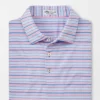 Peter Millar Ray Performance Jersey Polo (Estate Blue) Tops