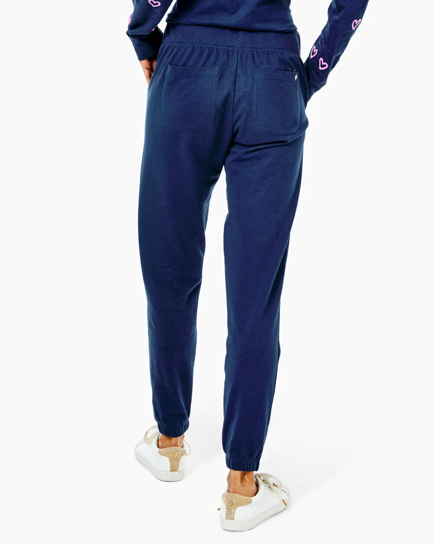 Lilly Pulitzer Mallie Knit Pant (High Tide Navy) 4 Lilly Pulitzer Mallie Knit Pant (High Tide Navy)