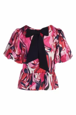 Crosby By Mollie Burch Angela Top (Aspen Print)